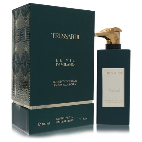 Behind The Curtain Plazza Alla Scala by Trussardi - Eau De Parfum Spray (Unisex) 3.4 oz