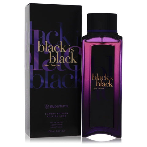 Black is Black by Nu Parfums - Eau De Parfum Spray 3.3 oz