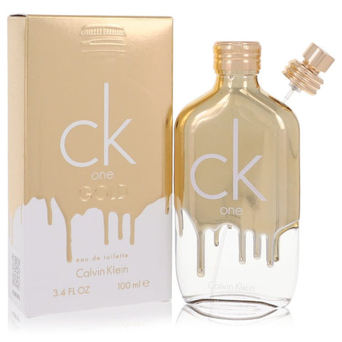 CK One Gold by Calvin Klein - Eau De Toilette Spray (Unisex) 3.4 oz