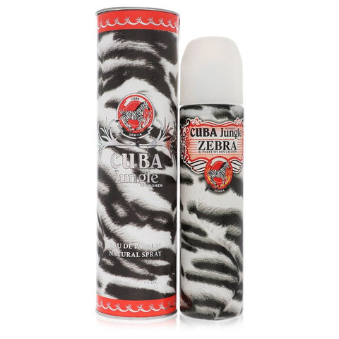 Cuba Jungle Zebra by Fragluxe - Eau De Parfum Spray 3.4 oz