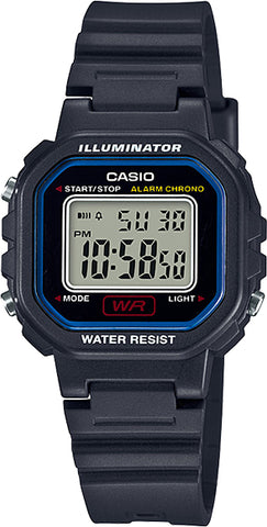 Casio Women's 'Classic' Quartz Resin Casual Watch, Color Black (Model: LA-20WH-1CCF)