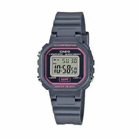 Casio Women's 'Classic' Quartz Resin Casual Watch, Color Grey (Model: LA-20WH-8ACF)