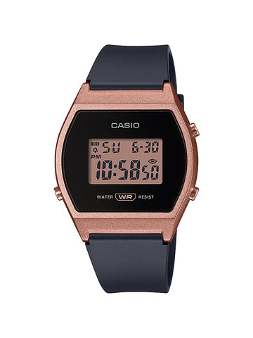 Casio Women's Quartz Sport Watch with Resin Strap, Black, 21 (Model: LW-204-1ACF)