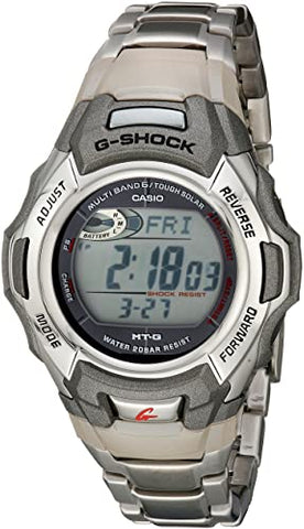 G-Shock MTGM900DA-8CR Men's Tough Solar Atomic Stainless Steel Sport Watch
