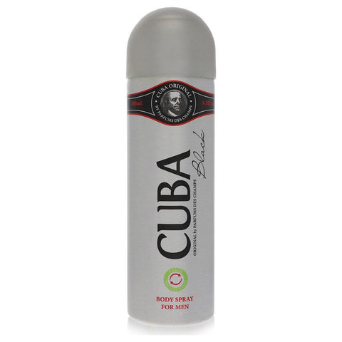 CUBA Black by Fragluxe - Body Spray 6.6 oz