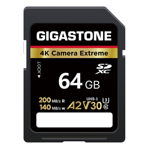64GB SD CARD 4K CAM EXTR