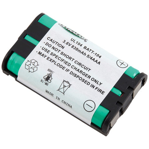 3.6V NIMH BATT 538 BATT-104 Rechargeable Replacement Battery