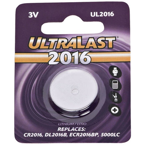 3V LITH COIN BATTERY 569 UL2016 CR2016 Lithium Coin Cell Battery