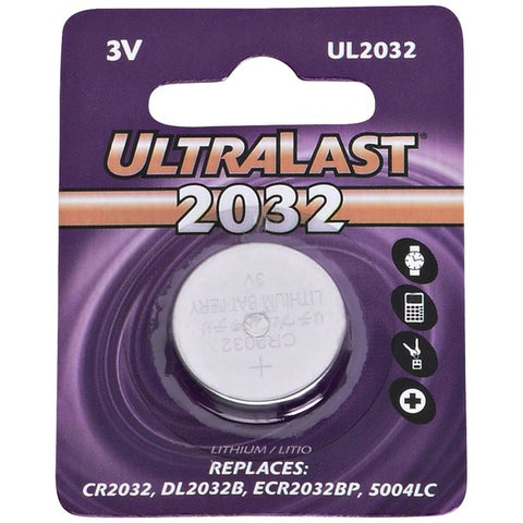 3V LITH COIN BATTERY 571 UL2032 CR2032 Lithium Coin Cell Battery