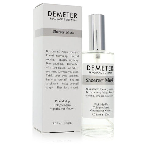 Demeter Sheerest Musk by Demeter - Cologne Spray (Unisex) 4 oz