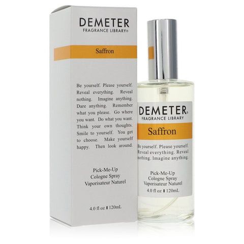 Demeter Saffron by Demeter - Cologne Spray (Unisex) 4 oz