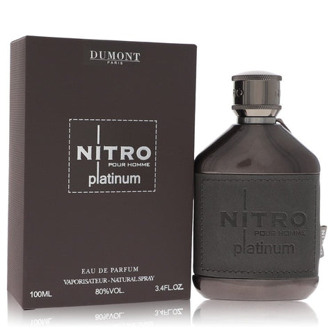 Dumont Nitro Platinum by Dumont Paris - Eau De Parfum Spray 3.4 oz