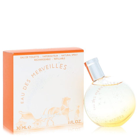 Eau Des Merveilles by Hermes - Eau De Toilette Refillable Spray 1 oz