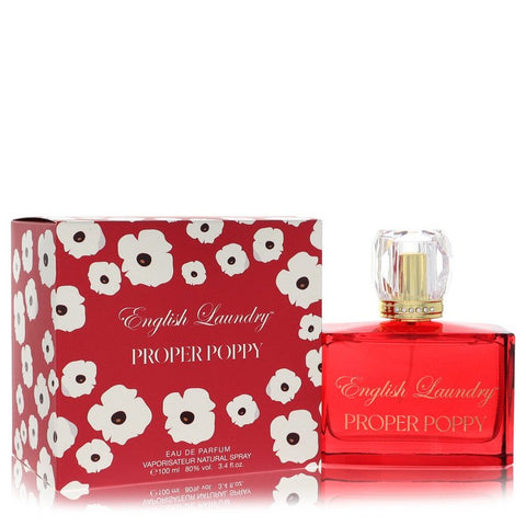 English Laundry Proper Poppy by English Laundry - Eau De Parfum Spray 3.4 oz