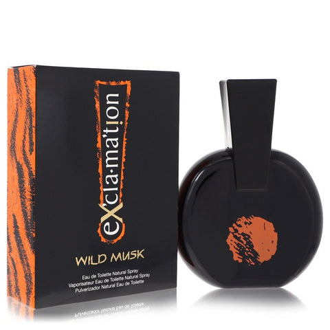 Exclamation Wild Musk by Coty - Eau De Toilette Spray 3.4 oz