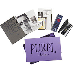 Purpl Lux Subscription Box For Men By  $jean Paul Gaultier Ultra Male - $guess Suede - $guerlain L'homme Ideal - $ferrar
