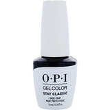 Opi Gel Color Soak-off Gel Lacquer - Stay Classic Base Coat --0.5oz By Opi