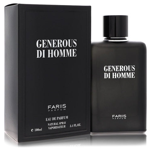 Fariis Generous Di Homme by Fariis Parfum - Eau De Parfum Spray 3.4 oz
