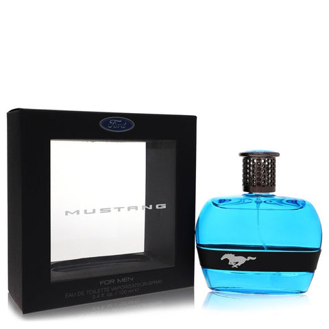 Ford Mustang Blue by Estee Lauder - Eau De Toilette Spray 3.4 oz