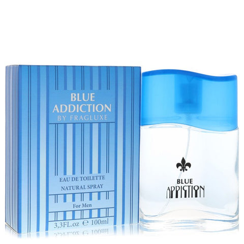 Fragluxe Blue Addiction by Fragluxe - Eau De Toilette Spray 3.3 oz