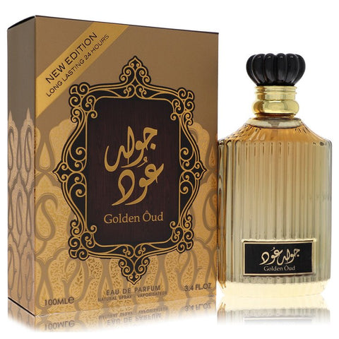 Lattafa Asdaaf Golden Oud by Lattafa - Eau De Parfum Spray (Unisex) 3.4 oz