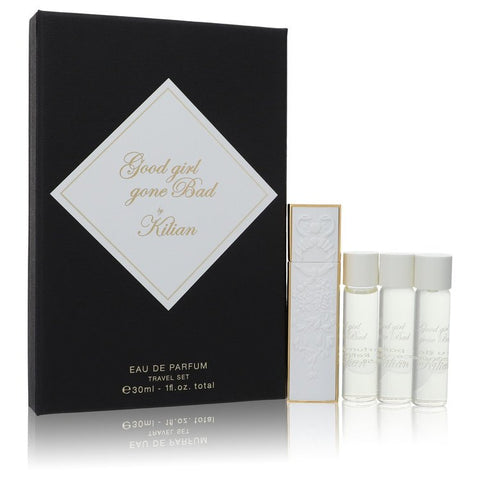 Good Girl Gone Bad by Kilian - 4 x 0.25 oz Travel Spray includes 1 White Travel Spray with 4 Refills 4 x.25 oz