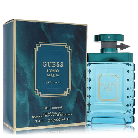 Guess Uomo Acqua by Guess - Eau De Toilette Spray 3.4 oz