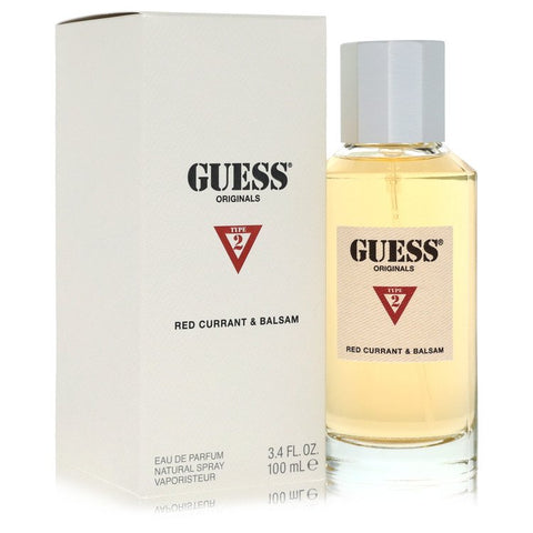 Guess Originals Type 2 Red Currant & Balsam by Guess - Eau De Parfum Spray 3.4 oz