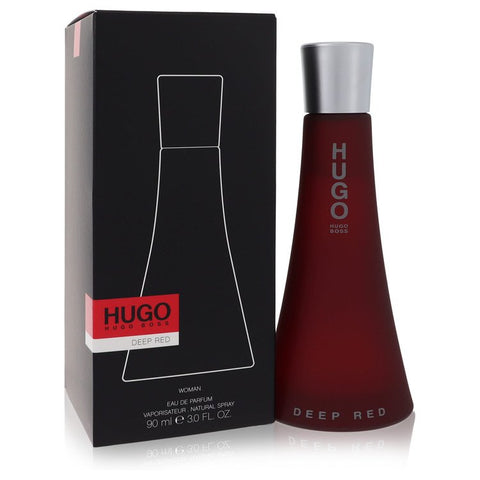 hugo DEEP RED by Hugo Boss - Eau De Parfum Spray 3 oz