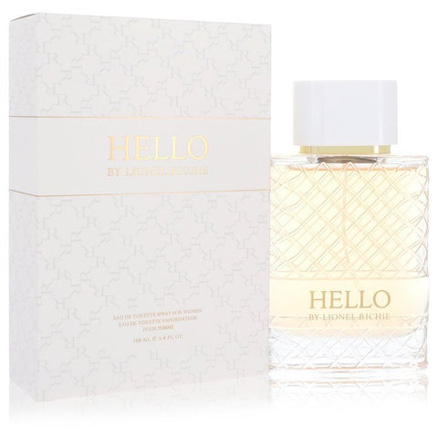 Hello By Lionel Richie by Lionel Richie - Eau De Toilette Spray 3.4 oz