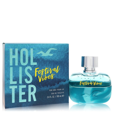 Hollister Festival Vibes by Hollister - Eau De Toilette Spray 3.4 oz