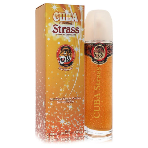 Cuba Strass Tiger by Fragluxe - Eau De Parfum Spray 3.4 oz
