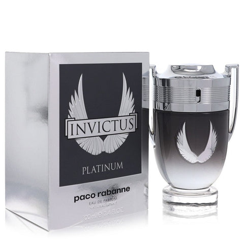 Invictus Platinum by Paco Rabanne - Eau De Parfum Spray 3.4 oz
