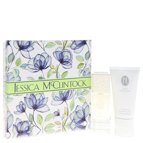 JESSICA Mc CLINTOCK by Jessica McClintock - Gift Set -- 3.4 oz Eau De Parfum Spray + 5 oz Body Lotion