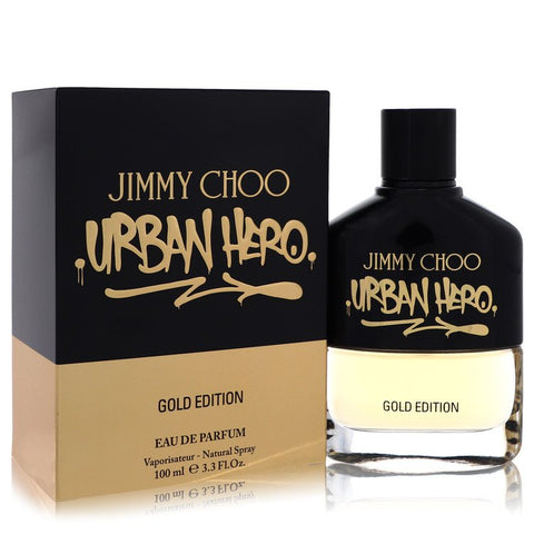 Jimmy Choo Urban Hero Gold Edition by Jimmy Choo - Eau De Parfum Spray 3.3 oz