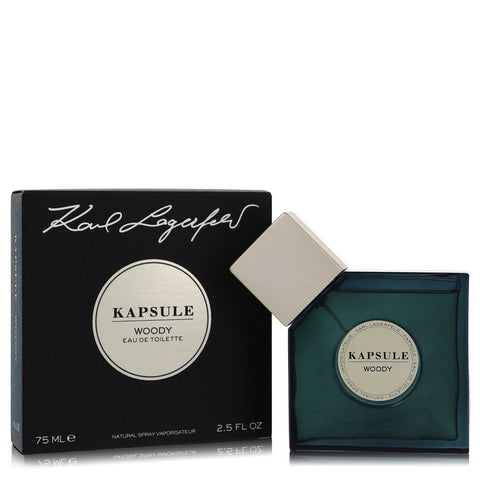 Kapsule Woody by Karl Lagerfeld - Eau De Toilette Spray 2.5 oz
