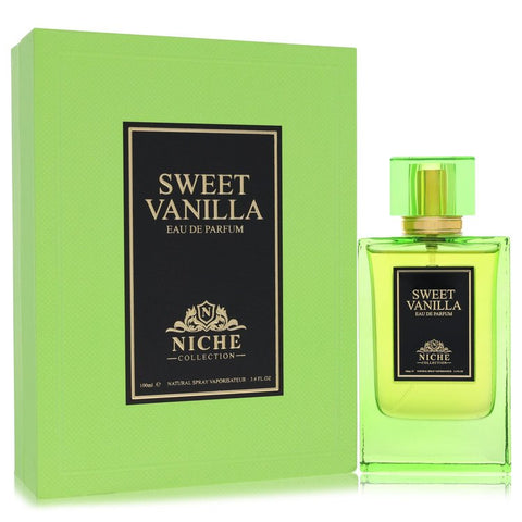 Khalis Sweet Vanilla Niche Collection by Khalis - Eau De Parfum Spray (Unisex) 3.4 oz