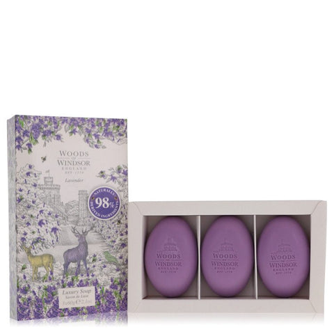 Lavender by Woods of Windsor - Fine English Soap 3 x 2.1 oz