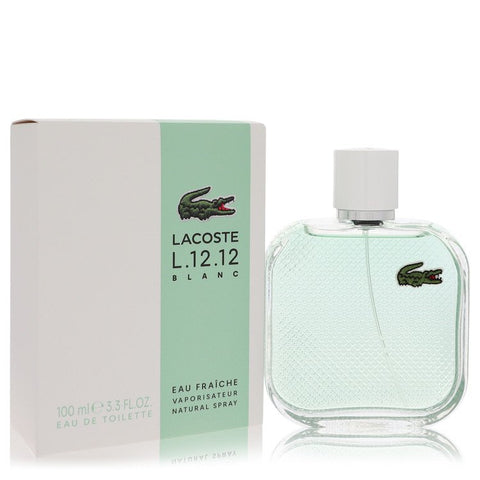Lacoste Eau De Lacoste L.12.12 Blanc Eau Fraichie by Lacoste - Eau De Toilette Spray 3.4 oz