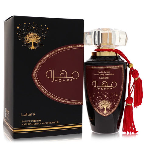 Lattafa Mohra by Lattafa - Eau De Parfum Spray (Unisex) 3.4 oz
