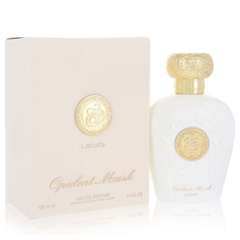 Lattafa Opulent Musk by Lattafa - Eau De Parfum Spray (Unisex) 3.4 oz