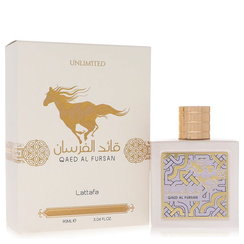 Lattafa Qaed Al Fursan Unlimited by Lattafa - Eau De Parfum Spray (Unisex) 3.04 oz
