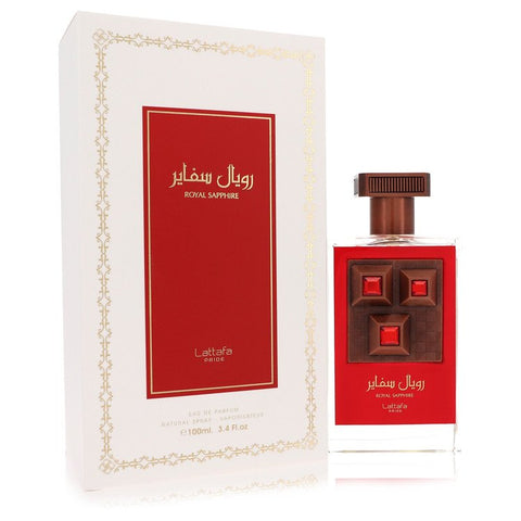 Lattafa Pride Royal Sapphire by Lattafa - Eau De Parfum Spray (Unisex) 3.4 oz