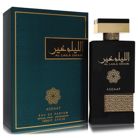 Lattafa Asdaaf Al Laila Ghair by Lattafa - Eau De Parfum Spray (Unisex) 3.4 oz