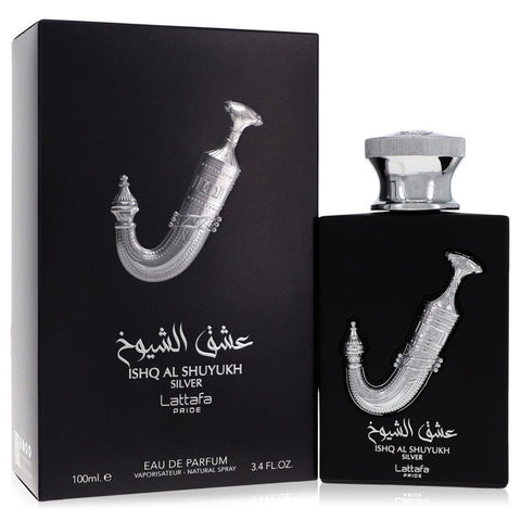 Lattafa Pride Ishq Al Shuyukh Silver by Lattafa - Eau De Parfum Spray (Unisex) 3.4 oz