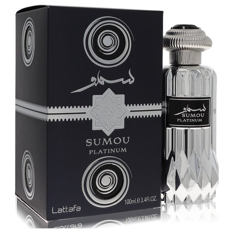 Lattafa Sumou Platinum by Lattafa - Eau De Parfum Spray (Unisex) 3.4 oz
