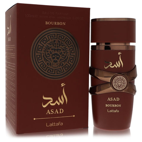 Lattafa Asad Bourbon by Lattafa - Eau De Parfum Spray 3.4 oz