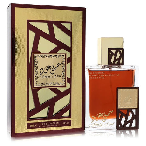 Lattafa Simply Oud by Lattafa - Eau De Parfum Spray (Unisex) 3.4 oz