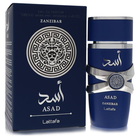 Lattafa Asad Zanzibar by Lattafa - Eau De Parfum Spray 3.4 oz