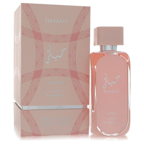 Lattafa Hayaati Florence by Lattafa - Eau De Parfum Spray (Unisex) 3.4 oz